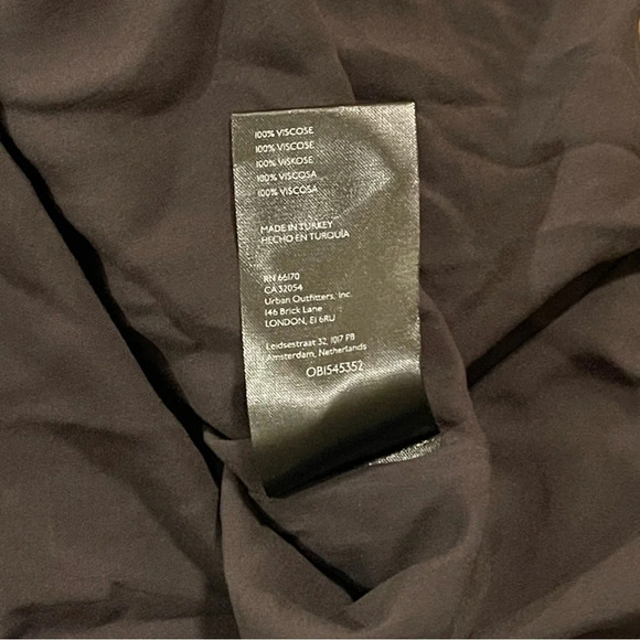 By Anthropologie Painterly Floral Abstract Midi Dress Women’s 10 Blue Babydoll - Picture 6 of 9